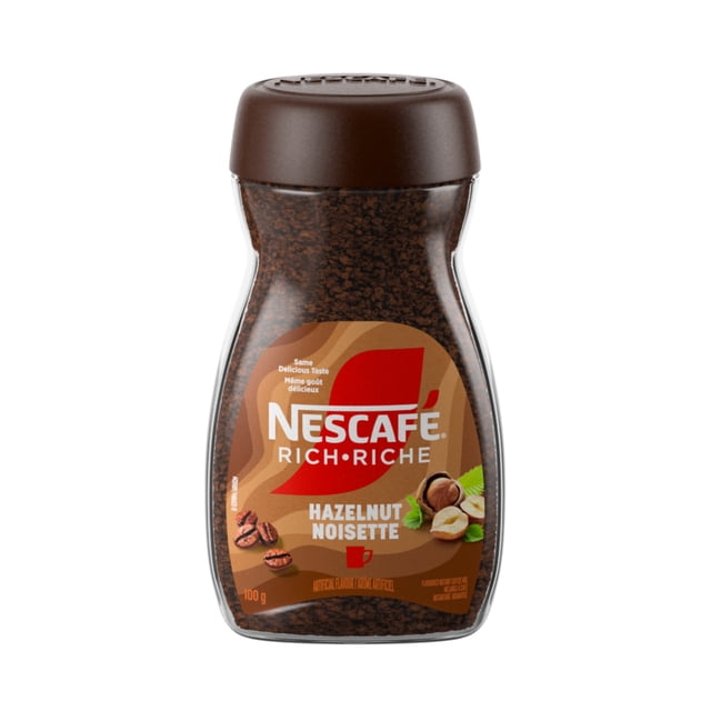 NESCAFE Rich Hazelnut Instant Coffee Mix, 100 g