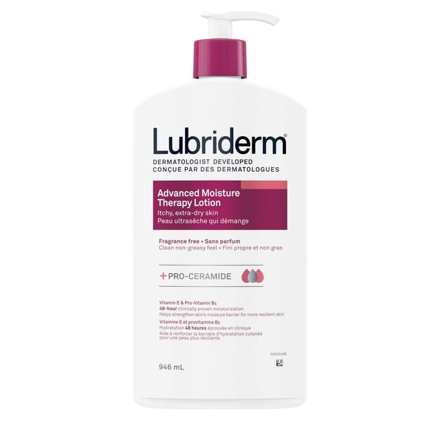 Lubriderm Advanced Moisture Therapy Pump Lotion, 710 g