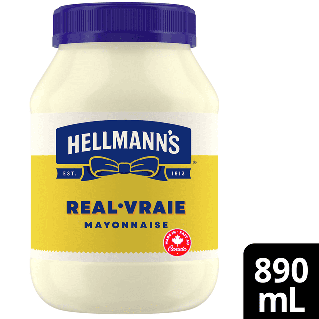 Hellmann's Real Jar Mayonnaise, 890 g
