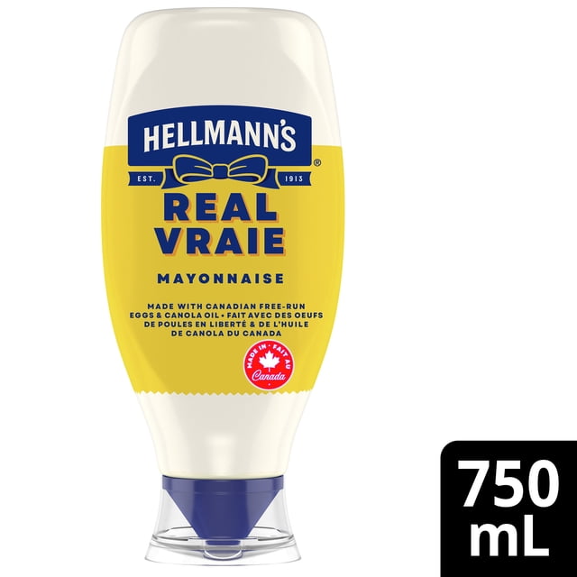 Hellmann's Real Squeeze Mayonnaise, 750 g