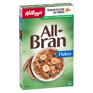 Kellogg's All-Bran Flakes Cereal, 405 g