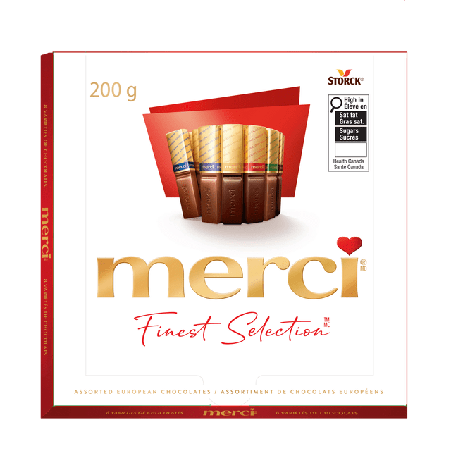 merci Finest Selection European Chocolates 200g