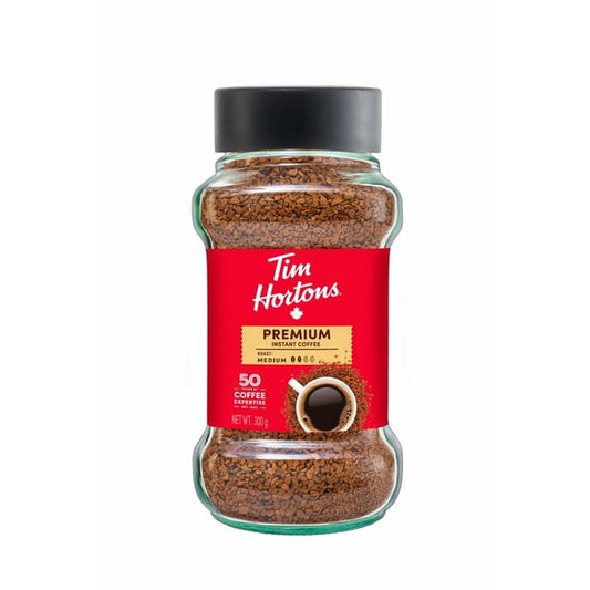 Tim Hortons Medium Instant Coffee 300g Jar, 300 g