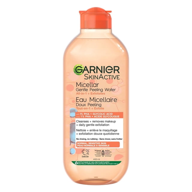 Garnier Micellar Gentle Peeling 1% PHA Water, 400 g