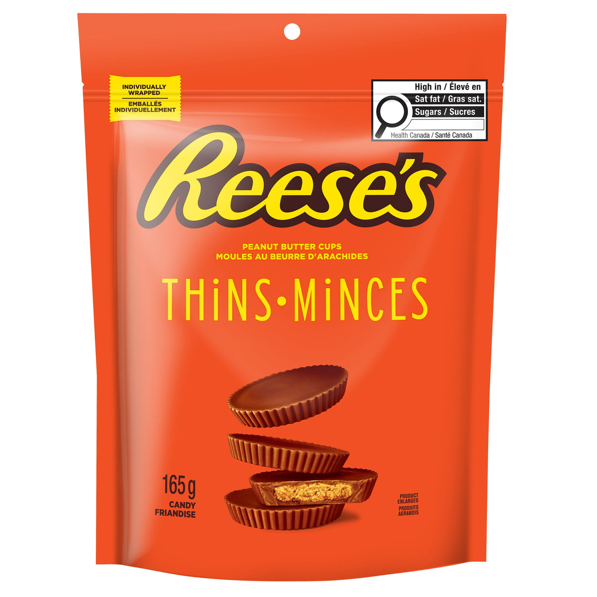 Reese's Thins Peanut Butter Cups 165g