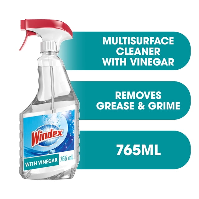 Windex Vinegar Multi-Surface Cleaner, 765 g