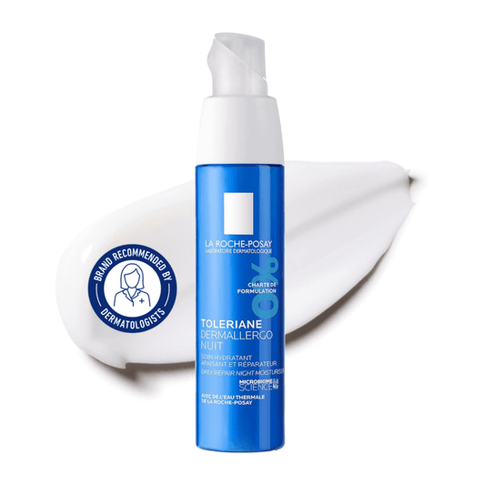 La Roche-Posay Toleriane Dermallergo Overnight Night Cream, 40 g