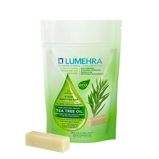 Lumehra Natural Tea Tree Stain Remover Bar Stain Remover, 60 g