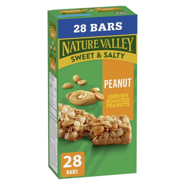Nature Valley Sweet and Salty Nut Peanut Granola Bars, 982 g, 28 Count