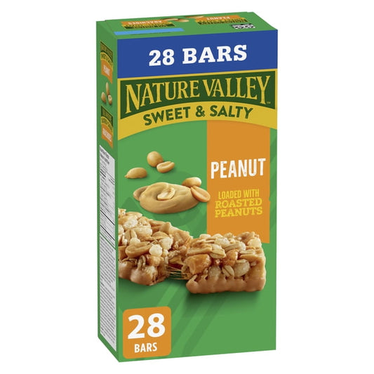 Nature Valley Sweet and Salty Nut Peanut Granola Bars, 982 g, 28 Count