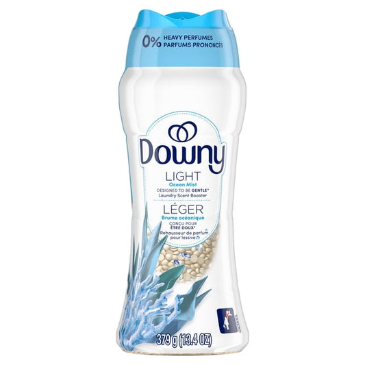 Downy Light Ocean Mist Regular Scent Booster Beads, 379 g