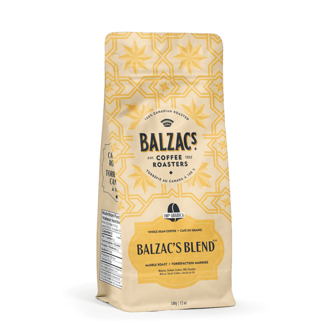 Balzac's Coffee Balzac's Blend Whole Bean Coffee 340g, 340 g