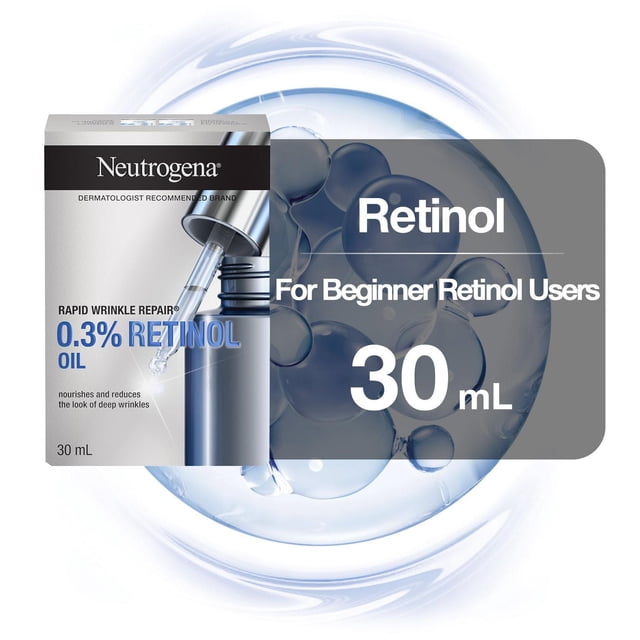 Neutrogena Rapid Wrinkle Repair Retinol Face Oil, 30 g