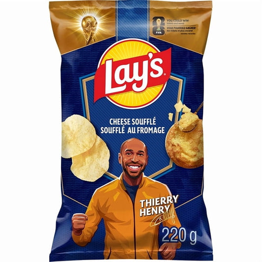 Lay's Cheese Souffle Potato Chips, 220 g