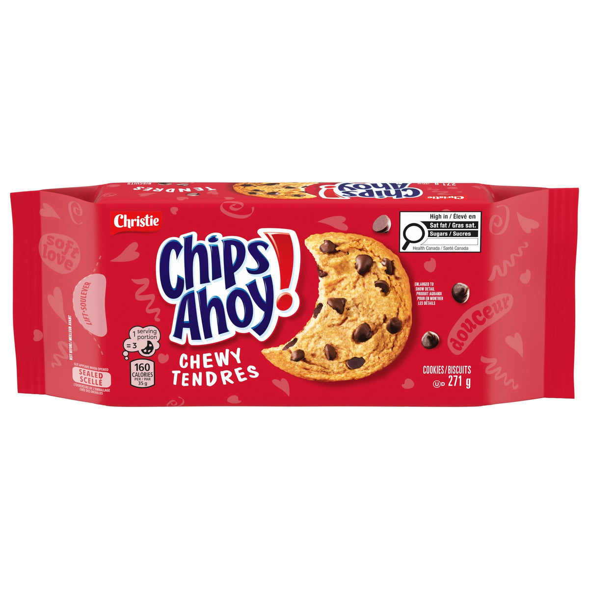 Chips Ahoy Chewy Chocolate Chip Cookies 271g