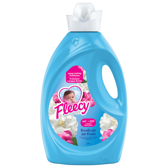 Fleecy Fresh Air Concentrated Fabric Softener, 2600 g