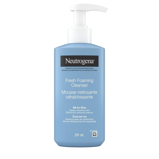 Neutrogena Fresh Foaming All-in-One Facial Cleanser, 251 g