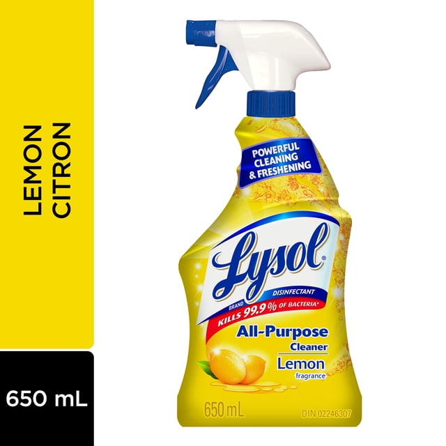 Lysol Lemon Trigger All Purpose Cleaner, 650 g