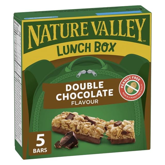 Nature Valley Lunchbox Double Chocolate Kids Snacks Granola Bars, 130 g, 5 Count