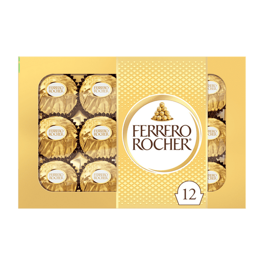 Ferrero Rocher Fine Hazelnut Milk Chocolate Gift Box 150g