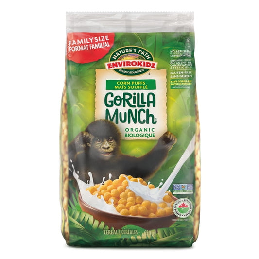 Nature's Path Envirokidz Organic Gorilla Munch Eco Pac Cereal, 650 g