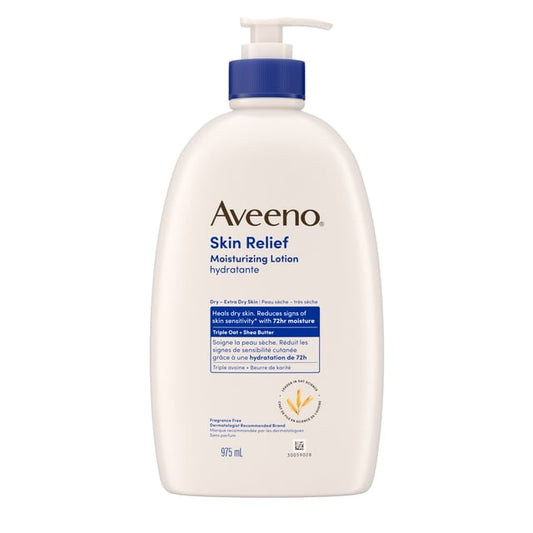 Aveeno Skin Relief Shea Butter Moisturizing Lotion, 976 g