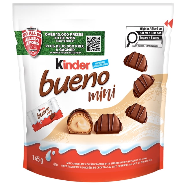 Kinder Bueno Mini Milk Chocolate Wafers 145g