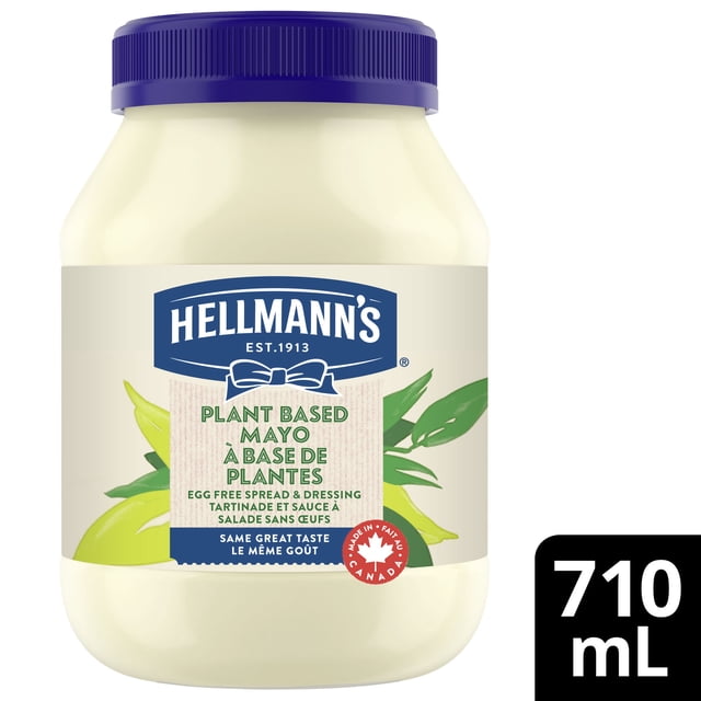 Hellmann's Egg-Free Plant-Based Dressing & Sandwich Spread, 710 g