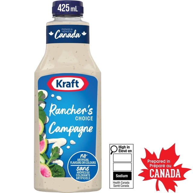 Kraft Rancher's Choice Salad Dressing, 425 g
