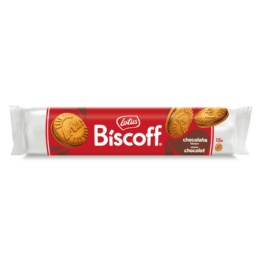 Lotus Biscoff Sandwich Cookies Milk Chocolate Cream 150g