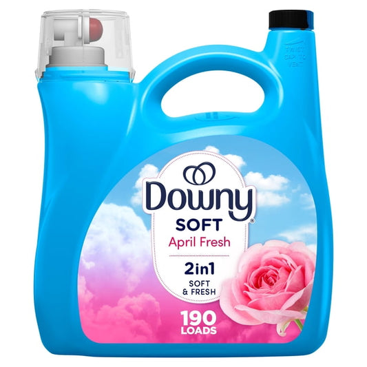 Downy 2 in 1 Soft and Fresh April Fresh Liquid Fabric Softener, 4203 g