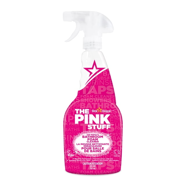 The Pink Stuff Miracle Bathroom Foam Cleaner, 750 g