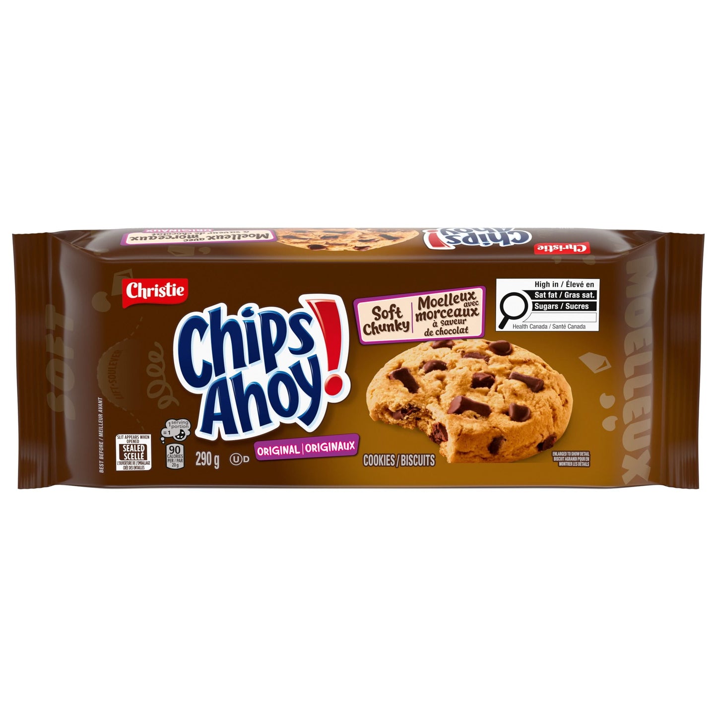 Chips Ahoy Soft Chunky Original Cookies 290g