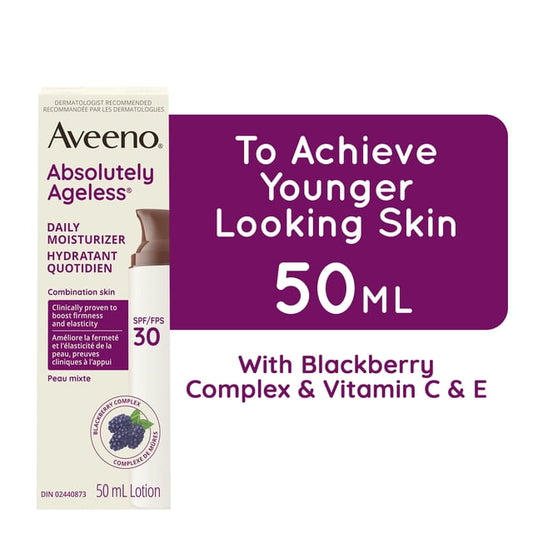 Aveeno Absolutely Ageless SPF 30 Face Moisturizer, 48 g