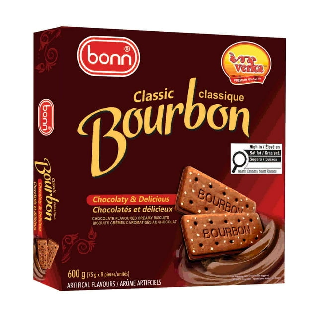Bonn Bourbonn Chocolate Flavoured Cream Biscuits 600g