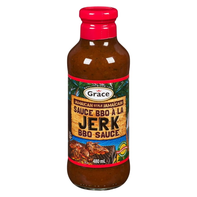 Grace Jamaican Style Jerk BBQ Sauce, 480 g