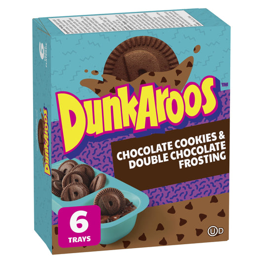 Dunkaroos Chocolate Cookies & Double Chocolate Frosting 168g
