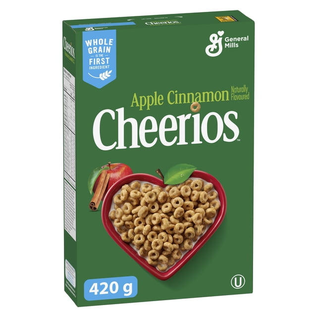 Cheerios Apple Cinnamon Cereal, 420 g