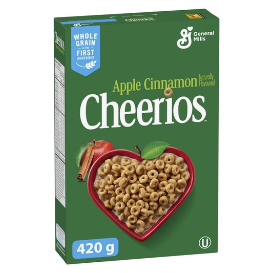 Cheerios Apple Cinnamon Cereal, 420 g