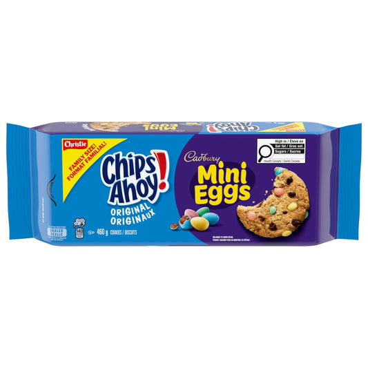 Chips Ahoy Cadbury Mini Eggs Cookies Family Size 460g
