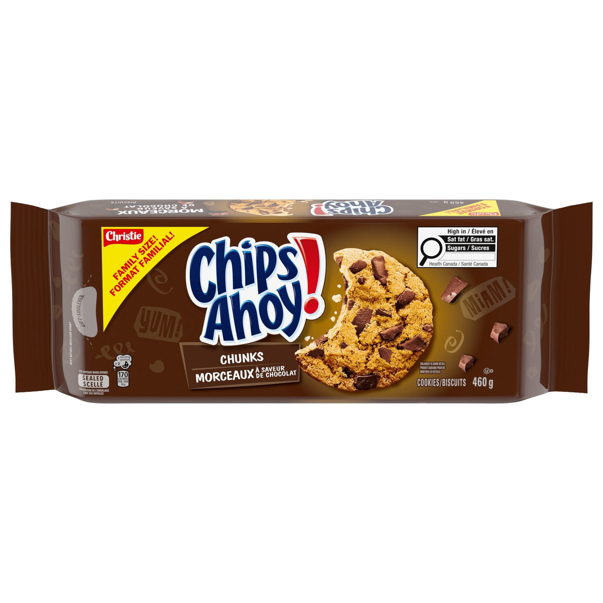 Chips Ahoy Chocolate Chunk Cookies Family Size 460g