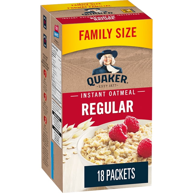 Quaker Instant Oats Regular Hot Cereal, 506 g