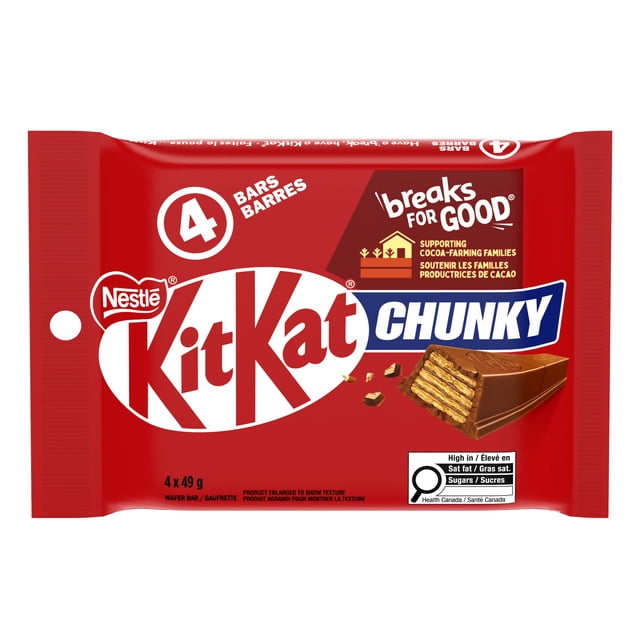 KITKAT Chunky Wafer Bars 196g