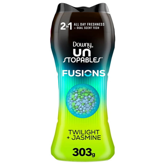 Downy Unstopables Fusions Twilight and Jasmine Scent Booster Beads, 303 g