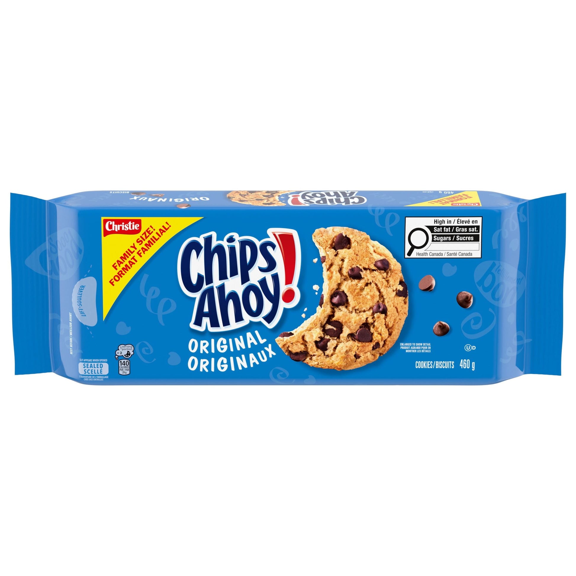 Chips Ahoy Original Chocolate Chip Cookies Family Size 460g