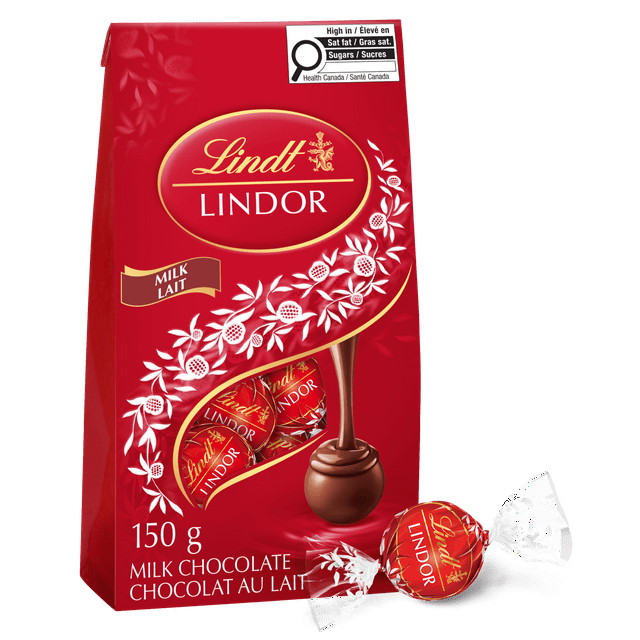 Lindt Lindor Milk Chocolate Truffles 150g Bag