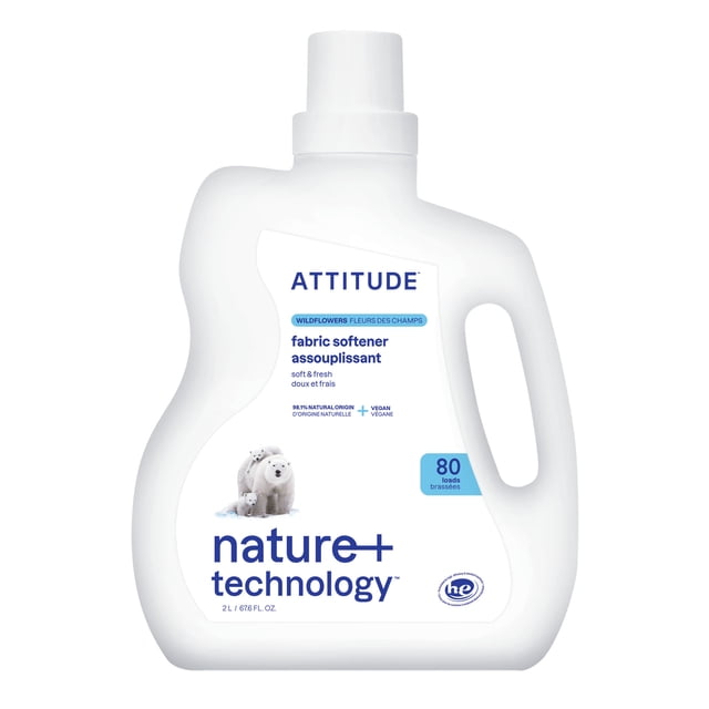 Attitude Wildflowers Fabric Softener, 2000 g