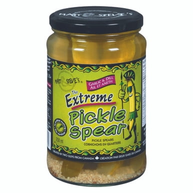 The Extreme Bean Pickle Spears Garlic & Dill Pickles, 750 g