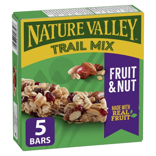Nature Valley Chewy Trail Mix Fruit and Nut Granola Bars, 175 g, 5 Count