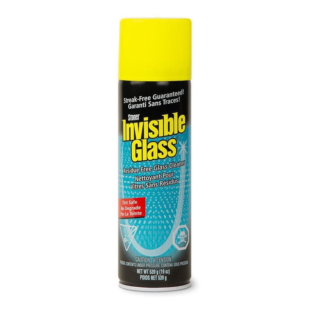 Invisible Glass Premium Aerosol Glass Cleaner, 540 g